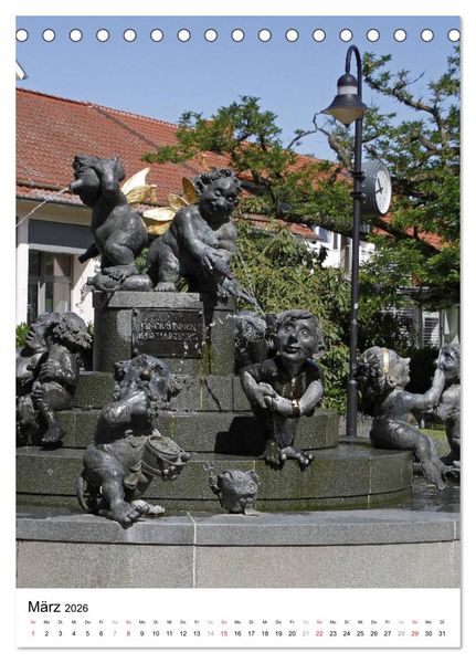 Produktbild: Wundersch&ouml;nes Bad Harzburg (Tischkalender 2026 DIN A5 hoch), CALVENDO Monatskalender