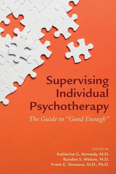 Produktbild: Supervising Individual Psychotherapy