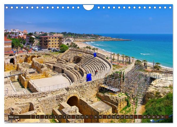 Produktbild: Costa de Ponent - Unterwegs zwischen Barcelona und Tarragona (Wandkalender 2026 DIN A4 quer), CALVENDO Monatskalender