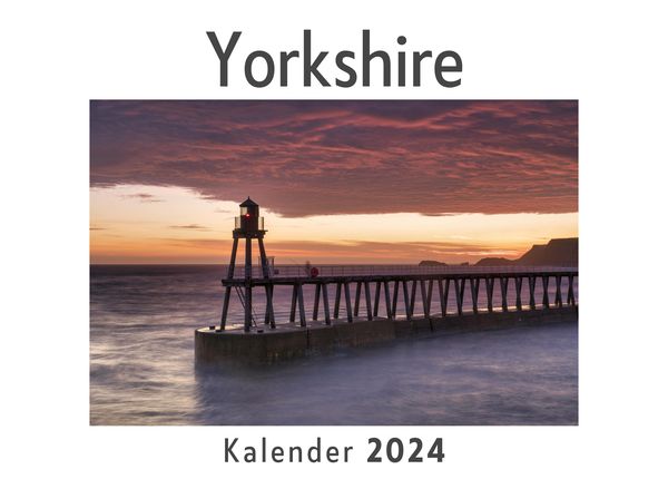 Produktbild: Yorkshire (Wandkalender 2024, Kalender DIN A4 quer, Monatskalender im Querformat mit Kalendarium, Das perfekte Geschenk)