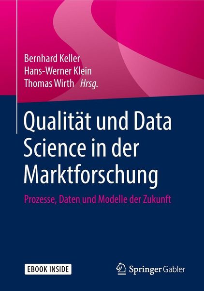 Produktbild: Qualit&auml;t und Data Science in der Marktforschung