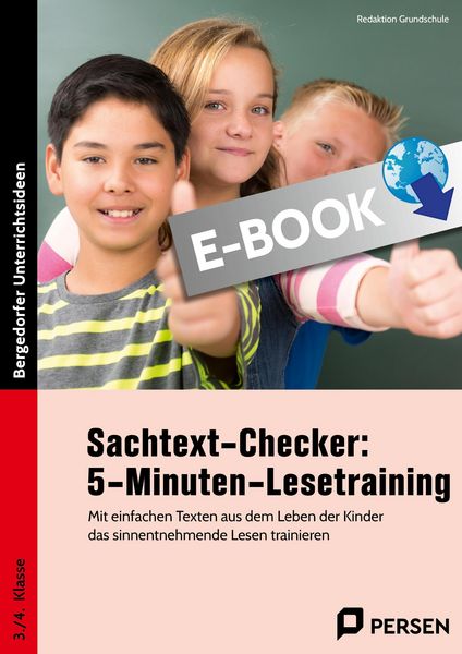 Produktbild: Sachtext-Checker: 5-Minuten-Lesetraining - GS