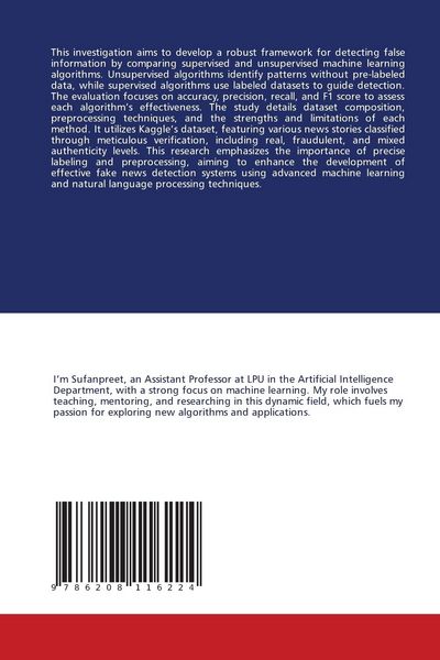 Produktbild: Comparing Supervised & Unsupervised ML for Fake News Detection