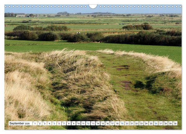 Produktbild: F&ouml;hr - Wasser Landschaft Wind und Meer (Wandkalender 2026 DIN A3 quer), CALVENDO Monatskalender