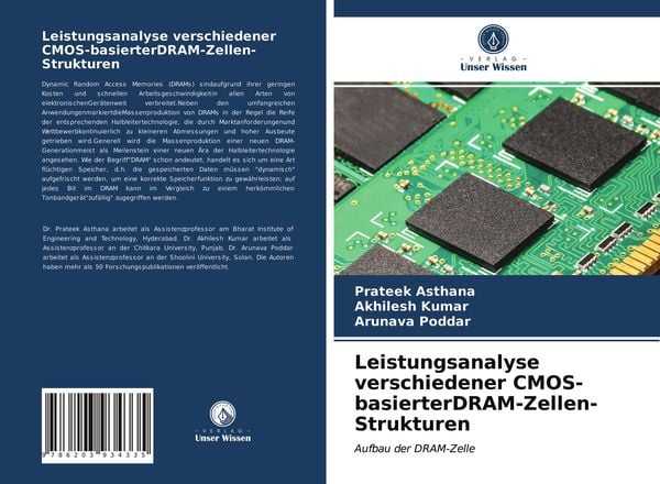 Produktbild: Leistungsanalyse verschiedener CMOS-basierterDRAM-Zellen-Strukturen