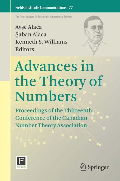 Produktbild: Advances in the Theory of Numbers