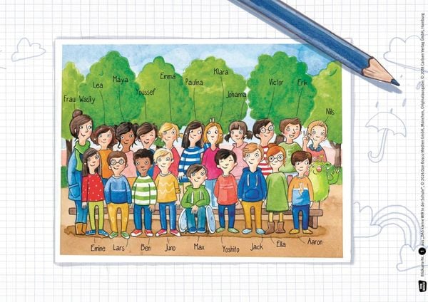 Produktbild: Das kleine WIR in der Schule. Kamishibai Bildkartenset