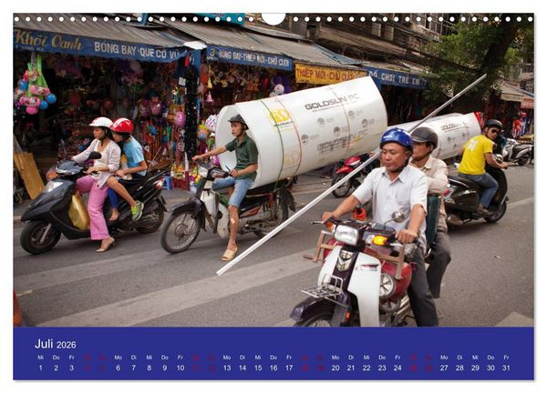 Produktbild: Eindr&uuml;cke von VIETNAM 2026 by Till Br&uuml;hne 2026 (Wandkalender 2026 DIN A3 quer), CALVENDO Monatskalender
