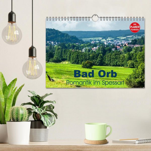 Produktbild: Bad Orb - Romantik im Spessart (Wandkalender 2026 DIN A4 quer), CALVENDO Monatskalender