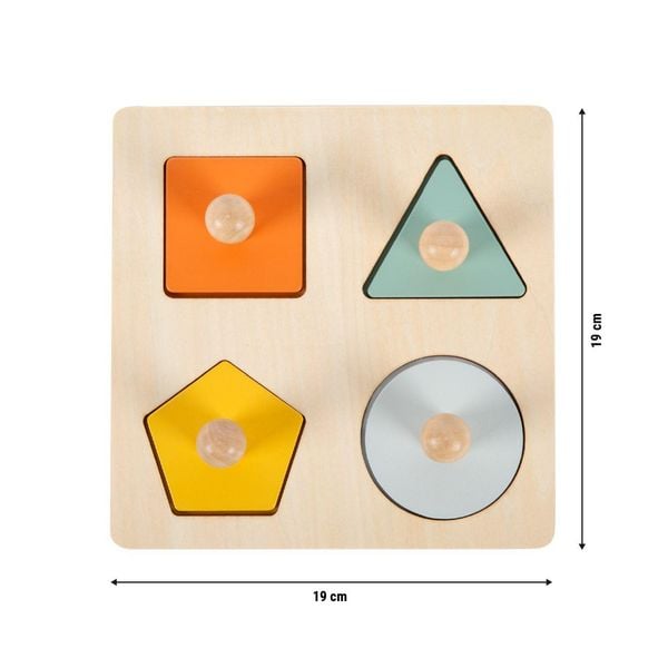 Produktbild: Montessori Setzpuzzle Formen und Motive