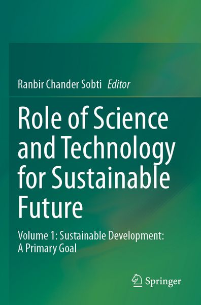 Produktbild: Role of Science and Technology for Sustainable Future