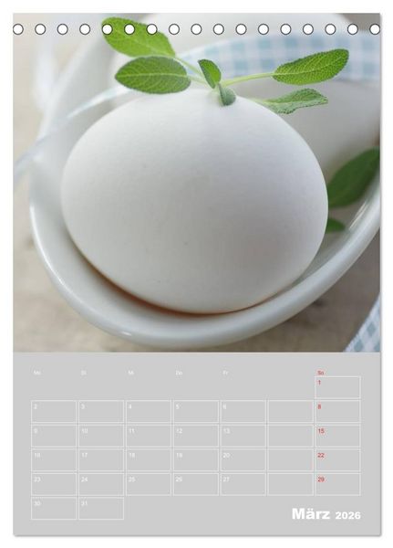 Produktbild: Landhaus-Art &ndash; K&uuml;chen Terminplaner / Planer (Tischkalender 2026 DIN A5 hoch), CALVENDO Monatskalender