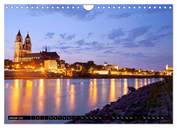 Produktbild: Ostdeutschand - die neuen Bundesl&auml;nder (Wandkalender 2026 DIN A4 quer), CALVENDO Monatskalender