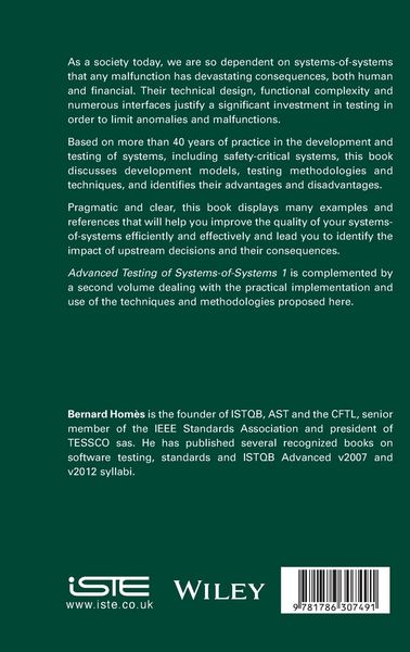Produktbild: Advanced Testing of Systems-of-Systems, Volume 1