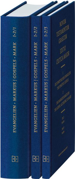 Produktbild: ECM I/2. Markusevangelium. Gesamtband