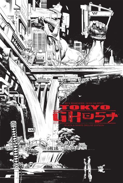 Produktbild: Remender, R: Tokyo Ghost Deluxe Hardcover: Black & White Edi