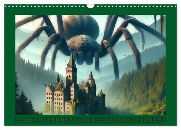 Produktbild: Im Reich der Riesenspinnen (Wandkalender 2026 DIN A3 quer), CALVENDO Monatskalender