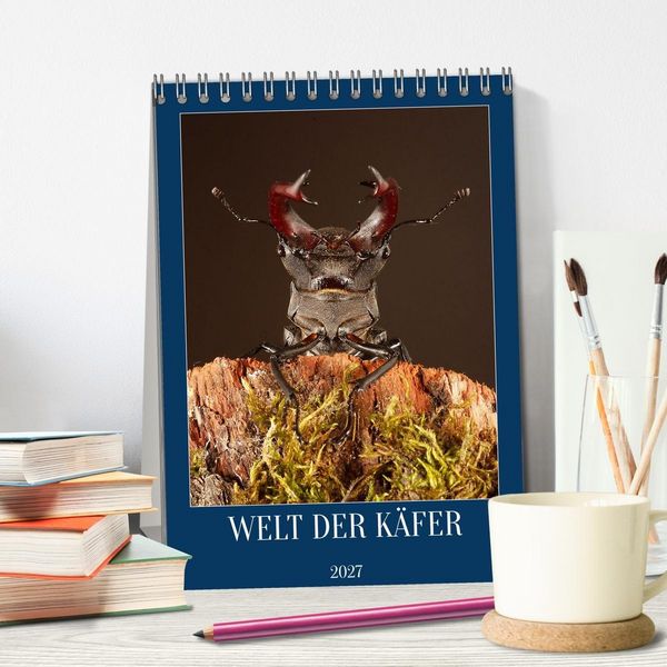 Produktbild: Welt der K&auml;fer (Tischkalender 2027 DIN A5 hoch), CALVENDO Monatskalender