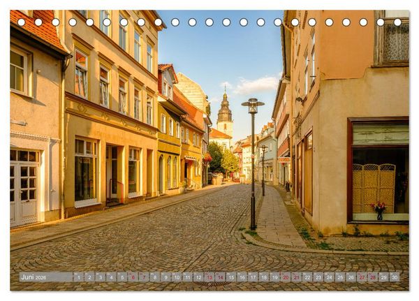 Produktbild: Ein Blick auf Sondershausen (Tischkalender 2026 DIN A5 quer), CALVENDO Monatskalender