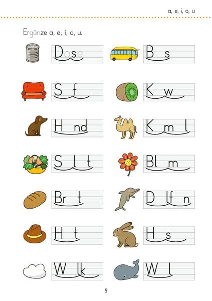 Produktbild: Mein &Uuml;bungsheft Buchstaben schreiben lernen 1. Klasse: Druckbuchstaben und W&ouml;rter &uuml;ben