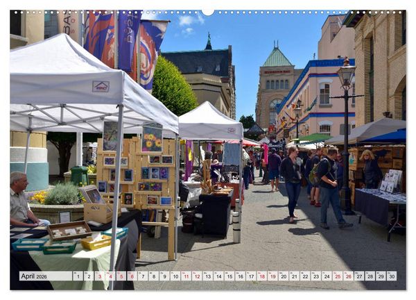 Produktbild: Zauberhaftes Victoria BC (Wandkalender 2026 DIN A2 quer), CALVENDO Monatskalender