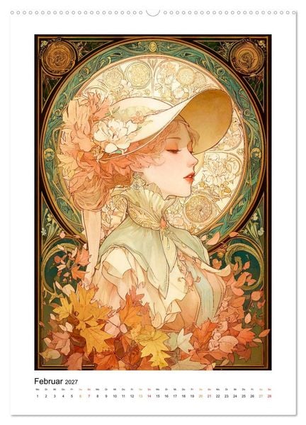 Produktbild: Jugendstil - Die Kunst der Belle &Eacute;poque (Wandkalender 2027 DIN A2 hoch), CALVENDO Monatskalender