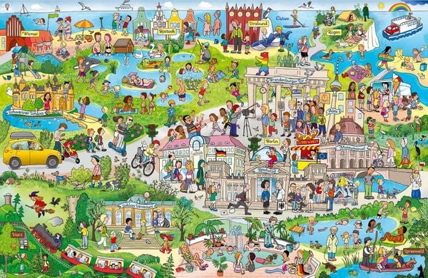 Produktbild: Deutschland Wimmelbuch