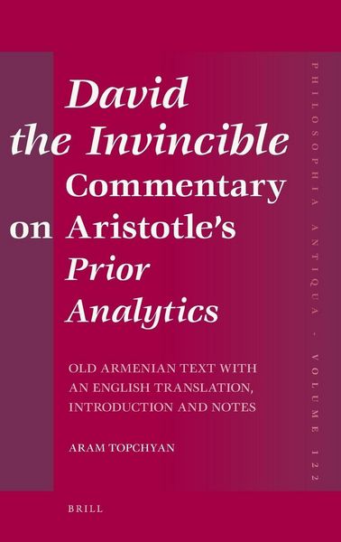 Produktbild: David the Invincible, Commentary on Aristotle's Prior Analytics