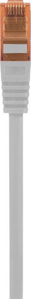 Produktbild: Renkforce RF-5047522 RJ45 Patchkabel CAT 6 U/UTP 3.00 m Grau mit Rastnasenschutz, Halogenfrei 1 St.