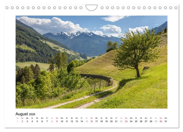 Produktbild: Sch&ouml;nes Landleben im Ahrntal (Wandkalender 2026 DIN A4 quer), CALVENDO Monatskalender