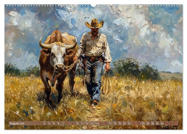 Produktbild: Life on a Farm in Old America (Wall Calendar 2026 DIN A2 landscape), CALVENDO 12 Month Wall Calendar
