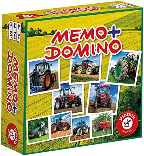Produktbild: Memo+ Domino Traktoren
