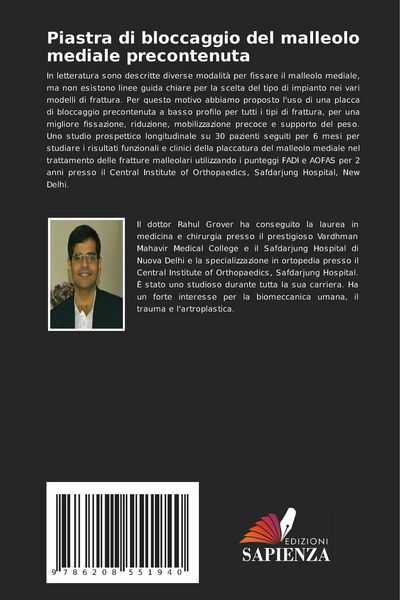 Produktbild: Piastra di bloccaggio del malleolo mediale precontenuta