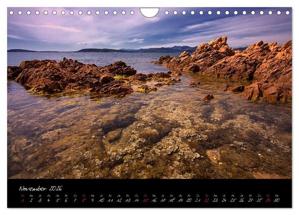 Produktbild: Blaues Sardinien (Wandkalender 2026 DIN A4 quer), CALVENDO Monatskalender