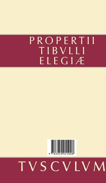 Produktbild: Liebeselegien / Carmina