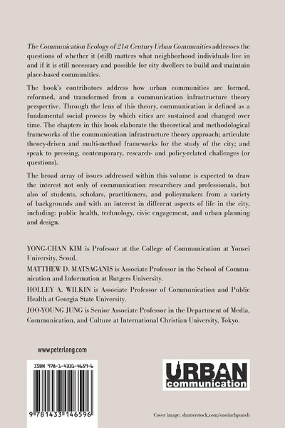 Produktbild: The Communication Ecology of 21st Century Urban Communities