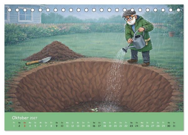 Produktbild: Ich bin noch nicht fertig - Opa Edition (Tischkalender 2027 DIN A5 quer), CALVENDO Monatskalender
