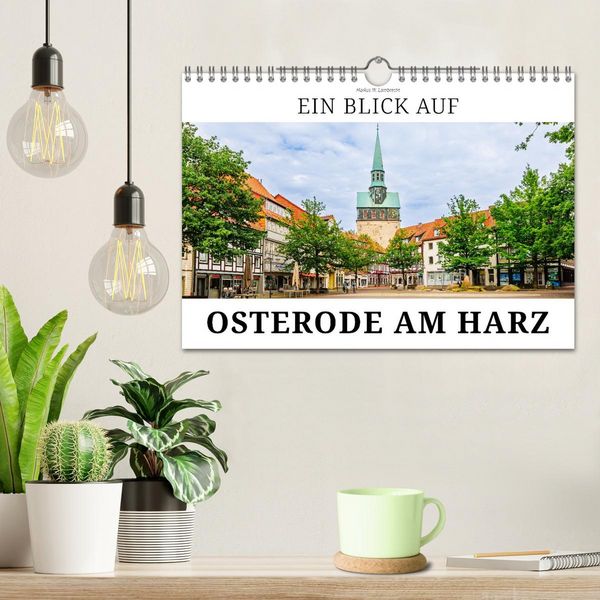 Produktbild: Ein Blick auf Osterode am Harz in Farbe (Wandkalender 2027 DIN A4 quer), CALVENDO Monatskalender