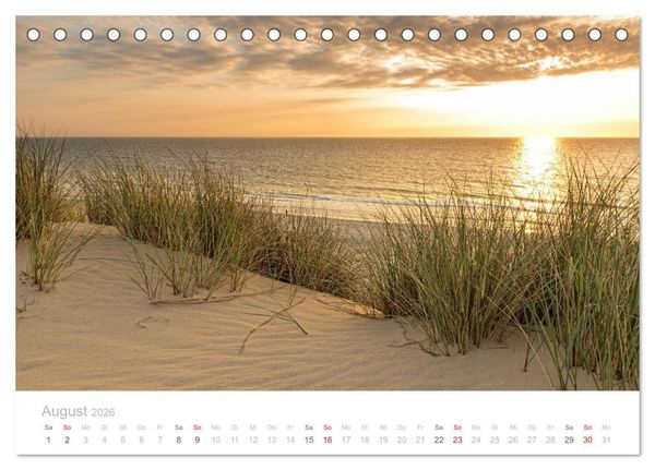 Produktbild: Sehnsucht Sylt (Tischkalender 2026 DIN A5 quer), CALVENDO Monatskalender