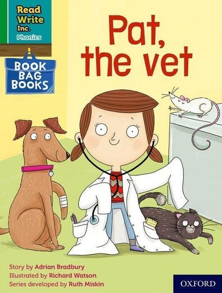 Produktbild: Read Write Inc. Phonics: Pat, the vet (Green Set 1 Book Bag Book 2)