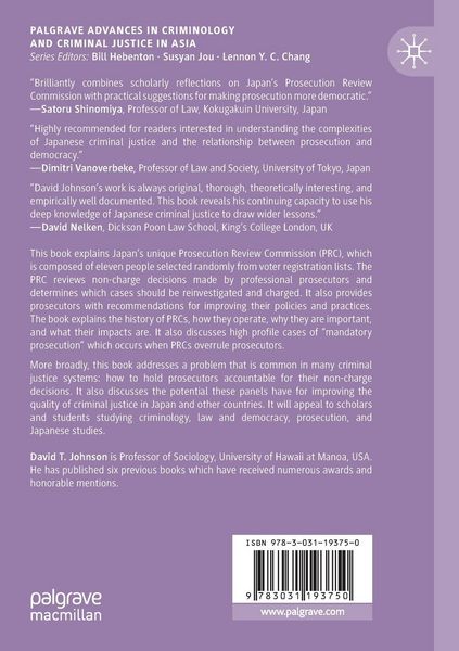 Produktbild: Japan's Prosecution Review Commission