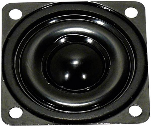 Produktbild: Visaton K 40 SQ - 8 Ohm 1.6 Zoll 4cm Kleinlautsprecher 0.5W 8Ω Kunststoff-Membran