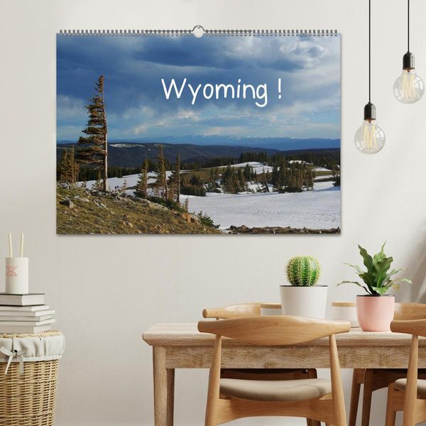 Produktbild: Wyoming! (Wandkalender 2026 DIN A2 quer), CALVENDO Monatskalender