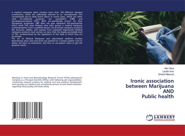 Produktbild: Ironic association between Marijuana AND Public health