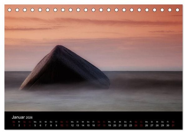Produktbild: Wundersame Natur in Deutschland (Tischkalender 2026 DIN A5 quer), CALVENDO Monatskalender