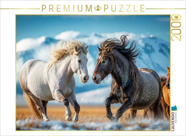Produktbild: CALVENDO Puzzle Kr&auml;fte messen | 2000 Teile Lege-Gr&ouml;&szlig;e 90x67cm Foto-Puzzle f&uuml;r gl&uuml;ckliche Stunden
