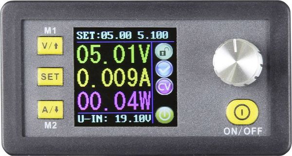 Joy-it JT-DPH5005 Labornetzgerät, Step Up/ Step Down 0 - 50V 0 - 5A 250W Schraubklemme fernsteuerbar, programmierbar, sc