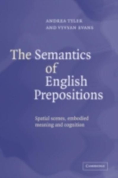 Produktbild: Semantics of English Prepositions
