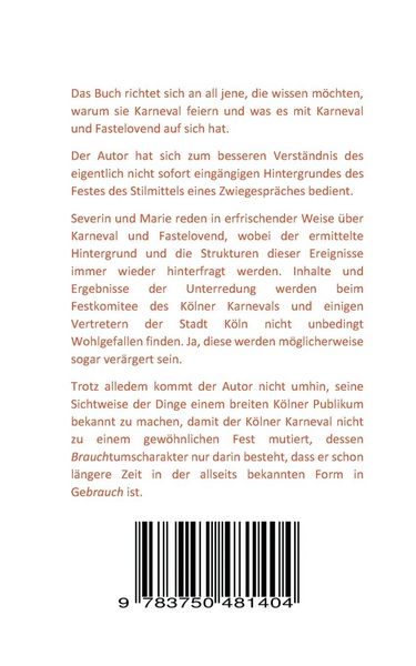 Produktbild: Der K&ouml;lner Karneval leicht gemacht