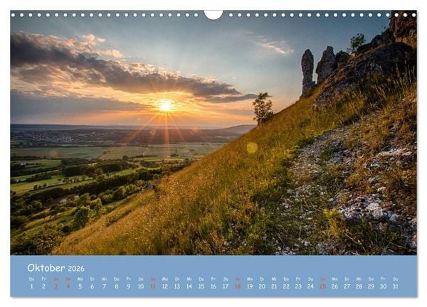Produktbild: Das Walberla - Der Hausberg der Franken (Wandkalender 2026 DIN A3 quer), CALVENDO Monatskalender